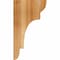 Ekena Millwork New Brighton Rough Sawn Corbel, Western Red Cedar, 6"W x 10"D x 18"H COR06X10X18NEB00RWR - alternate 4
